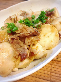 生姜香る♡里芋と牛肉の炒め物-レシピのメイン写真