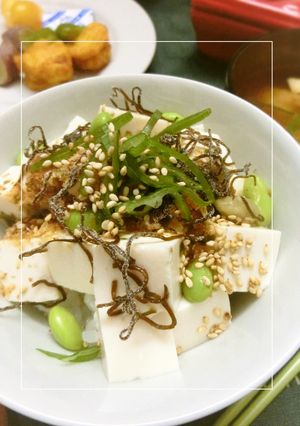 サラっとさっぱり 豆腐丼❢-レシピのメイン写真