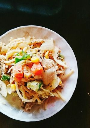和風スパゲティサラダ【常備菜】-レシピのメイン写真