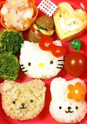 キティ♥簡単可愛いキャラ弁-レシピのメイン写真