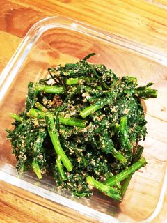 母の味☆春菊の胡麻和え-レシピのメイン写真