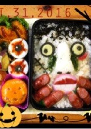 Halloween ホラー弁当-レシピのメイン写真