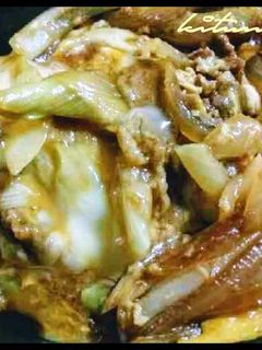 すき焼き残りは卵とじ❤丼、おかずに!❤-レシピのメイン写真