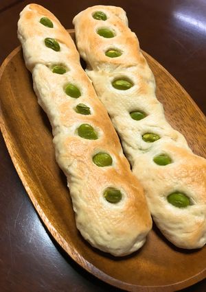 もっちり枝豆スティックパン-レシピのメイン写真