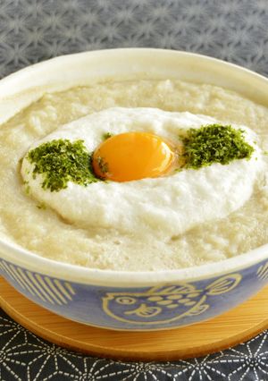 温まって滋養たっぷり!長いもの雑炊♪-レシピのメイン写真