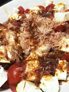トマトとクリームチーズの醤油和え-レシピのメイン写真