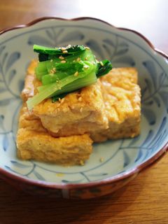 厚揚げの胡麻煮-レシピのメイン写真