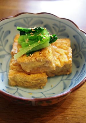 厚揚げの胡麻煮-レシピのメイン写真
