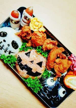 ハロウィン弁当-レシピのメイン写真