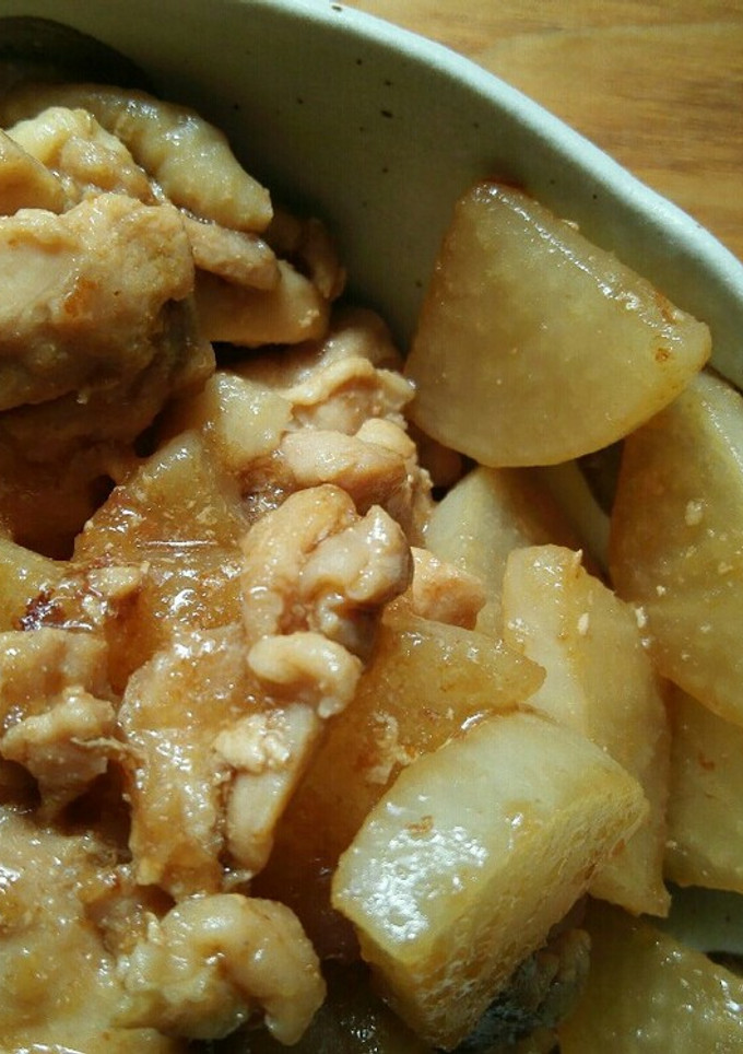 鶏肉と大根のしみしみ炒め☆-レシピのメイン写真