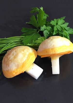 【江戸の味】たこ焼き器で作る　しめじ卵-レシピのメイン写真
