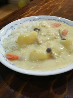 かける派‼☆きのこと豆乳のシチュー☆-レシピのメイン写真