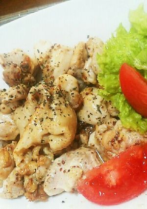 雑！男飯流鶏肉のマスタード和え-レシピのメイン写真