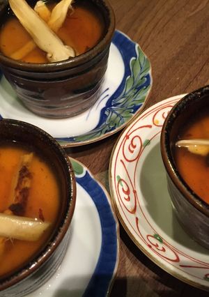 松茸あんかけ茶碗蒸し-レシピのメイン写真