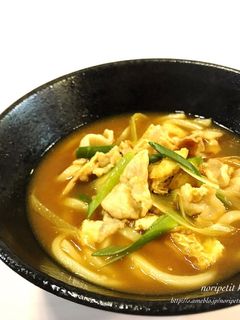 麺つゆ&ルーde簡単おいしいカレーうどん-レシピのメイン写真