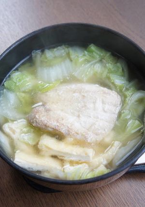 一人で簡単、かじきバター鍋-レシピのメイン写真