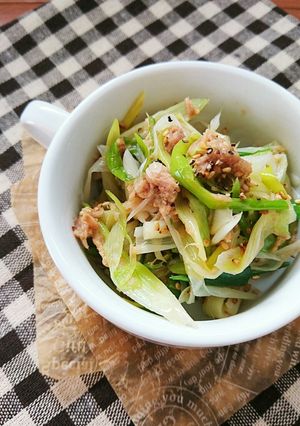 レンジで簡単☆ご飯のお供に・無限ネギ。-レシピのメイン写真