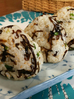 昆布のオイルおにぎり-レシピのメイン写真