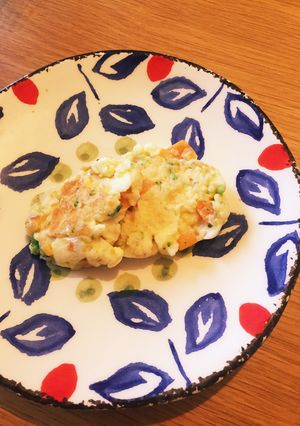 離乳食にも★フワフワはんぺん野菜のおやき-レシピのメイン写真