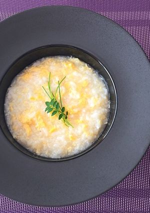 【江戸の味】上品な風味 卵入りおかゆ-レシピのメイン写真