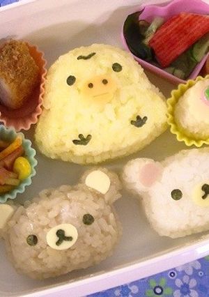 リラックマ✩キャラ弁-レシピのメイン写真
