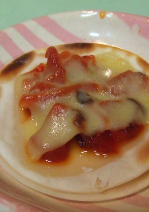 5分で出来る餃子の皮ピザ変り種-レシピのメイン写真