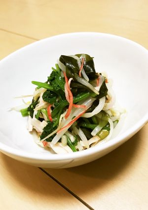 もやしと旬の野菜で酢の物-レシピのメイン写真