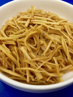 大根の皮できんぴら-レシピのメイン写真