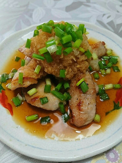 おつまみにも♪簡単 豚トロのおろしポン酢-レシピのメイン写真