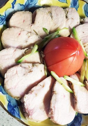 手間なし炊飯器で美味しい鶏ハム-レシピのメイン写真