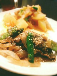 牛肉とアスパラの甘辛炒め-レシピのメイン写真