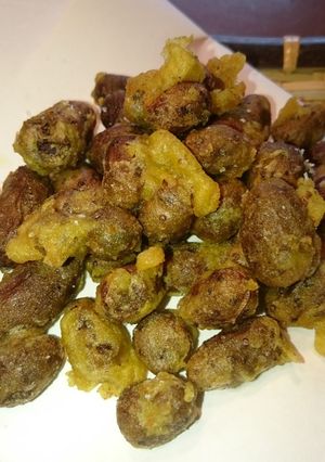 むかごのフリッター(カレー風味)-レシピのメイン写真