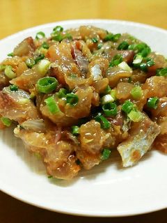☆居酒屋☆あじのなめろう☆-レシピのメイン写真