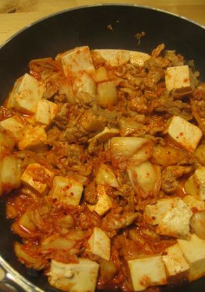 豚キムチ豆腐-レシピのメイン写真