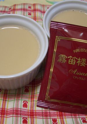 紅茶プリン-レシピのメイン写真