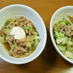 A picture of レンジで３分☆キャベツとツナの煮浸し風☆.