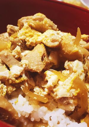 甘めの親子丼-レシピのメイン写真