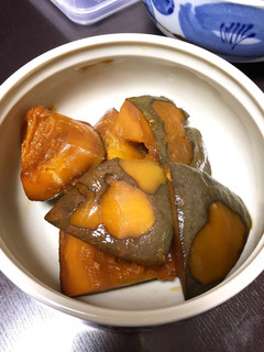ほっくりツヤ〜なかぼちゃ煮物★味薄め★-レシピのメイン写真