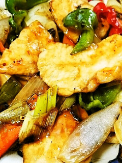 鶏むね肉の酢鶏-レシピのメイン写真