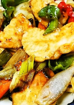 鶏むね肉の酢鶏-レシピのメイン写真