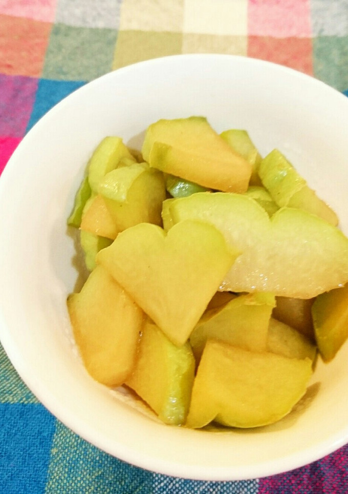 簡単♥はやとうりの醤油炒め-レシピのメイン写真