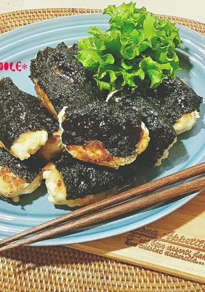 ふわふわのはんぺん入り鶏の海苔つくね♡-レシピのメイン写真