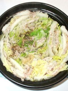 白菜と豚肉と生姜のミルフィーユ鍋♪簡単-レシピのメイン写真
