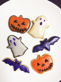 ハロウィンアイシングクッキー-レシピのメイン写真