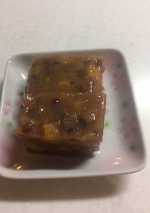 柿のつぶつぶ羊羹-レシピのメイン写真