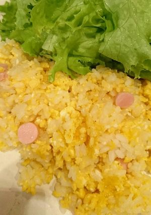 8歳児の創作料理♥バター炒飯-レシピのメイン写真