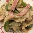 舞茸ベーコンのマヨ醤油炒め