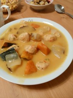 わける派の具沢山ハロウィンシチュー-レシピのメイン写真