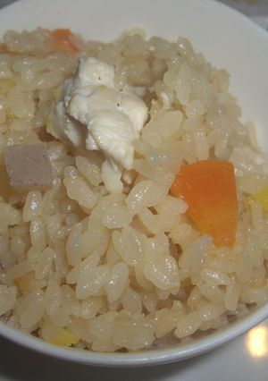 あごだしで秋の炊き込みご飯-レシピのメイン写真