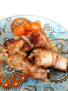 白ネギ味噌チーズの豚ロール-レシピのメイン写真